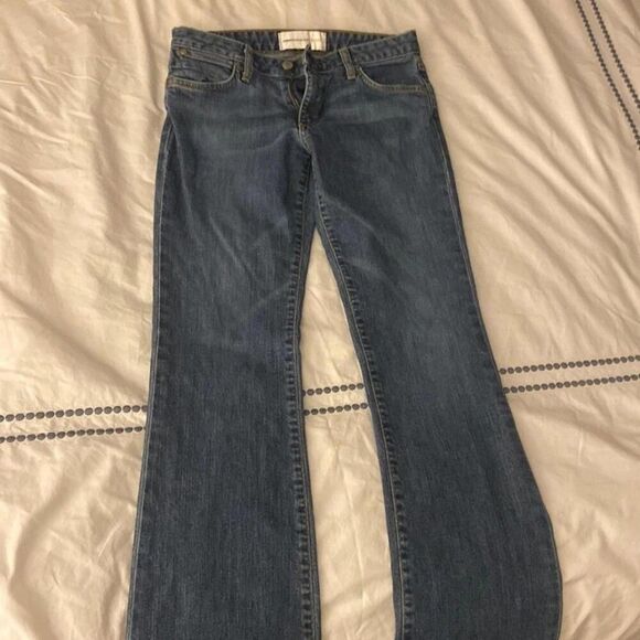 Fits Waist 25" Paper, Denim & Cloth slightly flared jeans with 33" inseam - Picture 3 of 8